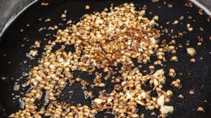 Картофель с чесноком