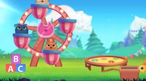 Игра в котики. Парк аттракционов. Мяу