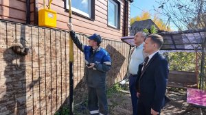 На улицах Прокатных появился газ