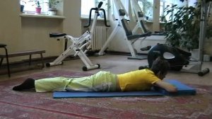 Лечебная гимнастика при поясничном остеохондрозе. 2 часть