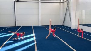 ТР 1 спортивный, Мельникова - Суханова - Осипова, РОО ФСА Карелия, Балансовое упражнение