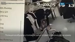 Калужанин задержан за попытку кражи кроссовок