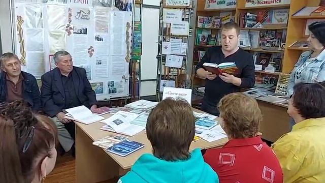 Клуб  Патриот в библиотеке 6с.Птичьего