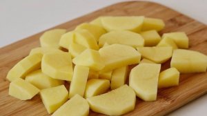 Картофель в кукурузной муке