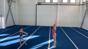 ЖП 13-19, Родичева - Кузенкова , ДК «Маш-ль», Комбинированное  упражнение