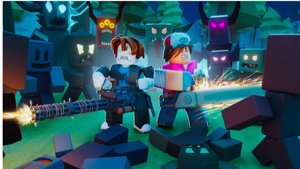 Я защищаю дом от монстров :)