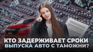 Почему задерживают выпуск автомобиля таможней? 🔹Кто платит за хранение?