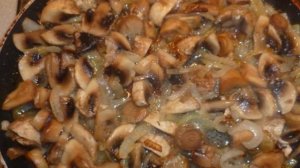 Жульен в тарталетках в микроволновке