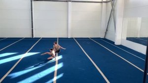 ЖП КМС, Оситковская Полина - Оситковская Кира, ШСА ОСЬ, Комбинированное упражнение