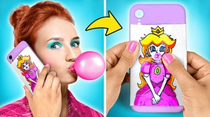 Мастерим модные чехлы для телефона 📱 Простые поделки своими руками 🦄✨