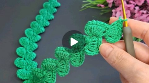 Лента крючком #вязаниекрючком #всевжизнисвязано