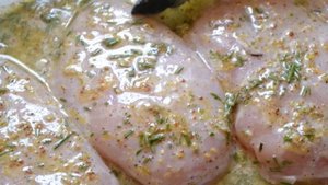Маринованные куриные грудки