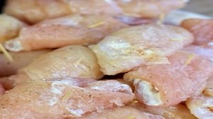 Куриные рулетики с апельсином