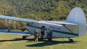 В Абхазии возобновили полеты в труднодоступное село