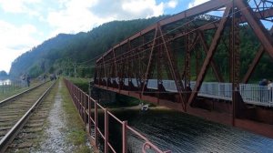 Остановка старый мост, КБЖД озеро Байкал июль 2025г.