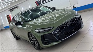 Новая Audi A5 2025 г. - комплексное бронирование кузова полиуретановой пленкой