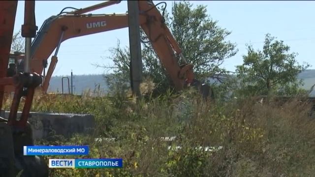 В Минводах продолжается масштабный ремонт системы канализации