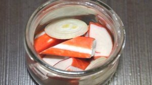 Маринованные крабовые палочки