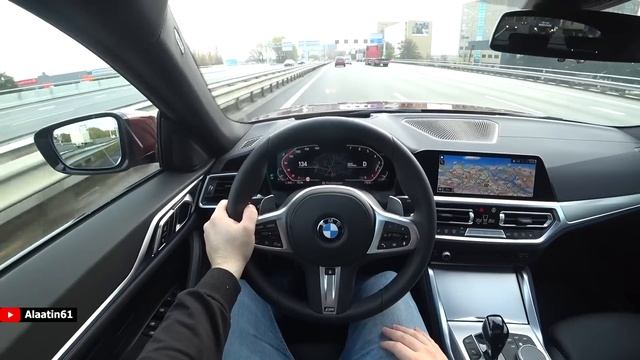 Bmw 4 Series Gran Coupe 2022 POV Test Drive