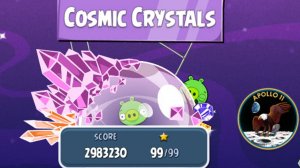 Angry Birds Space. Cosmic Crystals (уровень 29) 3 stars. Прохождение от SAFa