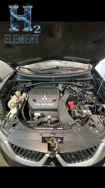 Mitsubishi Outlander с H₂ Element — мотор работает мягче и тише ⚡️