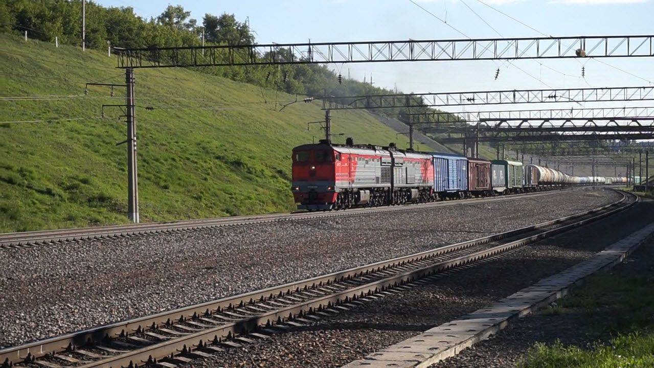 Тепловоз 2ТЭ10М-2094. Звук 5Д49.