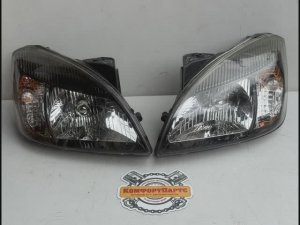 Киа Рио 2 Фары Рестайлинг комплект 2009-2011г 921021G650