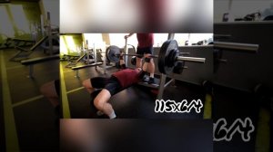 Жим лёжа. Янушкевич Дмитрий. 115 кг.