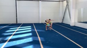 ТР 1 спортивный, Лебедева - Литвинчук - Сергеева, КРОО ФСА, Комбинированное упражнение