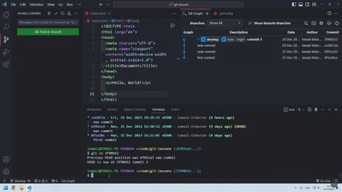 Git и GitHub для начинающих - часть 4