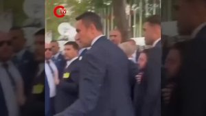 Полиция остановила Эрдогана, чтобы пропустить кортеж Трампа в Нью-Йорке.