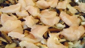 Жульен в тарталетках с грибами и курицей