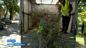 За чистотой в Ессентуках следит служба быстрого реагирования