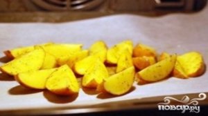 Картофель с зеленью