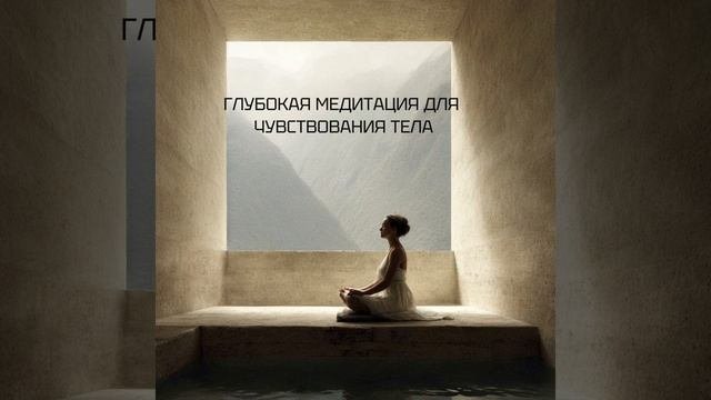 Глубокая медитация для чувствования тела. Сканирование тела.