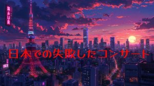 Провальный концерт в Японии.日本での失敗したコンサート