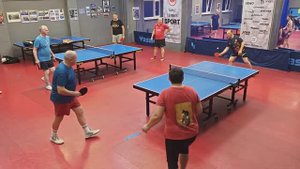 Чирков/Наумов (1272) - Шмидт/Самохвалова (773) настольный теннис 18.09 Парный турнир tabletennis