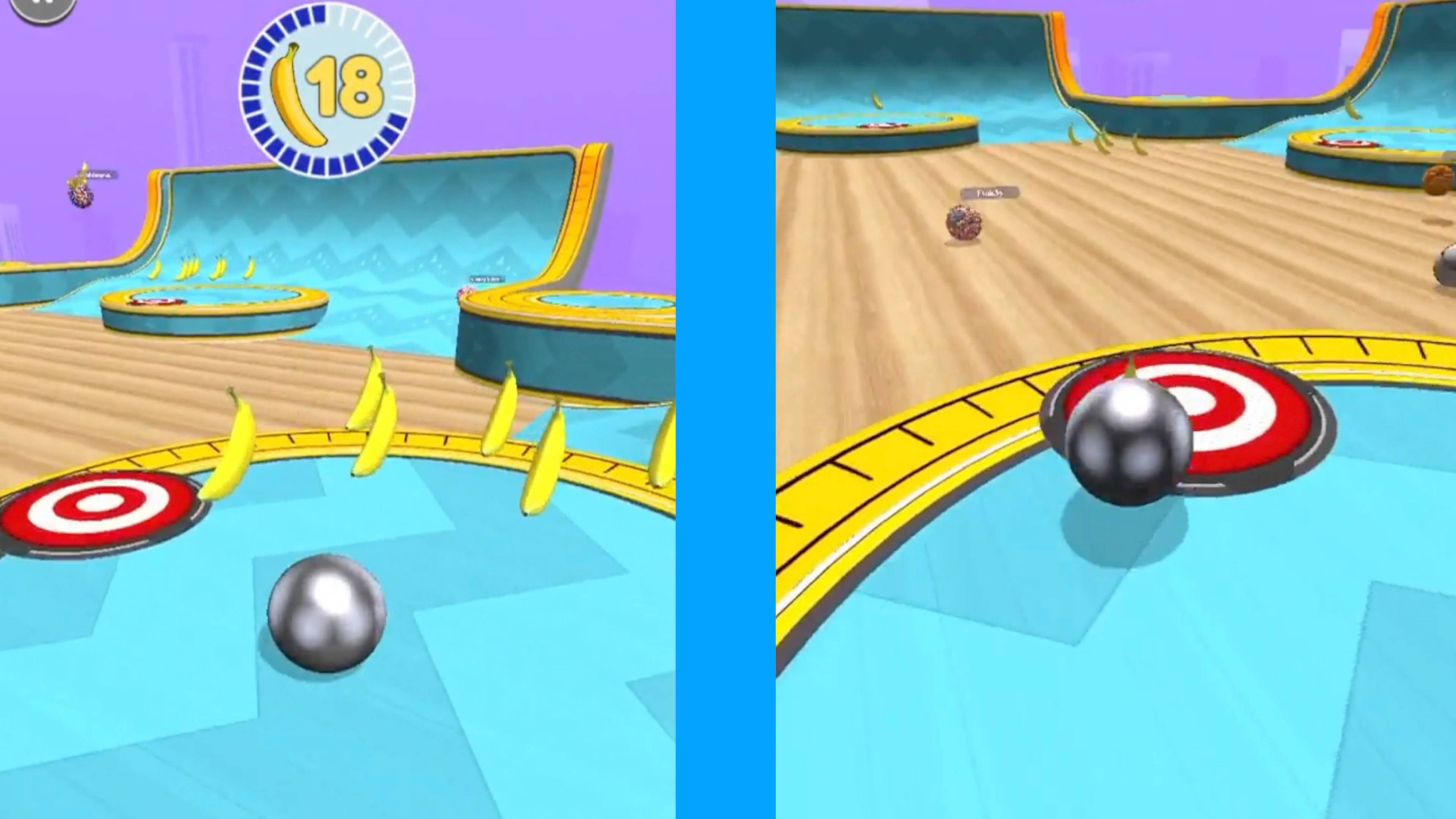 Going balls All Levels Gameplay IOS Android Going Balls levels 1317 Banana frenzy Speed Run