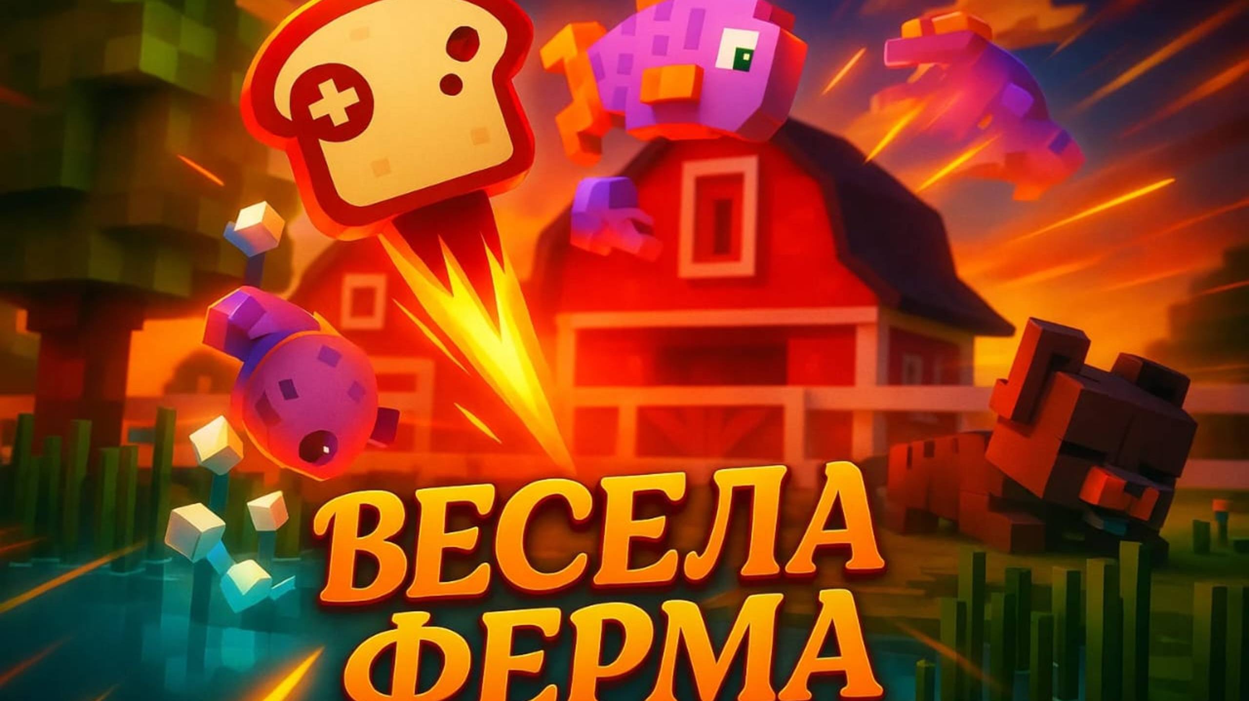 Blocky Farm летсплеи прохождения летсплей прохождение блоковая ферма