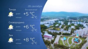 Прогноз погоды на 28.09.2025