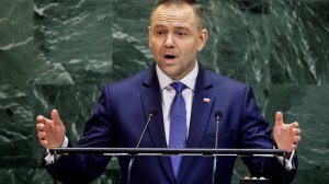 Захарова высмеяла Навроцкого, принявшего неизвестное вещество в зале ГА ООН