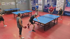 Башмаков/Орлова (1064) - Селиверстов/Сорокина (862) настольный теннис 1809 Парный турнир tabletennis