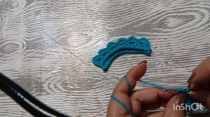 Элемент ирландского кружева для начинающих, Радужка