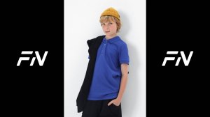 KFN4012003-400. Детская футболка-поло FN CLASSIC