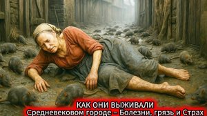 Выживание в средневековом городе Болезни грязь и Страх Как ЖИЛИ люди в Средневековом Город