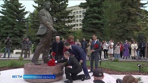 Торжественное открытие памятника Анатолию Дрыгину состоялось в Вологде