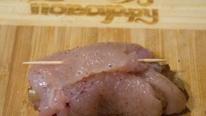 Куриные рулетики с грибами