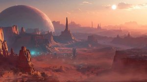 0101 - Dystopian Landscape ｜ Strange Planet ｜ Dark Ethereal Ambient ｜ Deep Focus & Relaxation