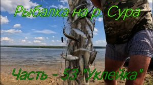 Рыбалка на р. Сура. Часть - 53. "Уклейка".