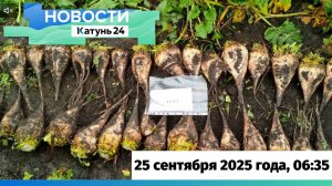 Новости Алтайского края 25 сентября 2025 года, выпуск в 6:35